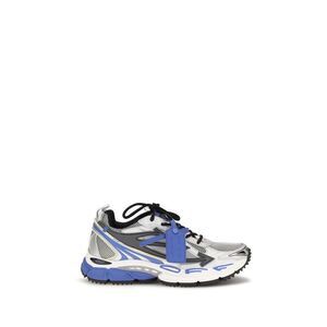 Off-White Gray Polyethylene Athletic Men's Sneakers